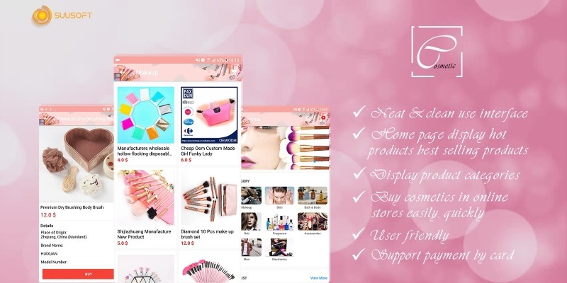 Cosmetic Shop - Android App Source Code
