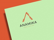 Anamika A Letter Logo Screenshot 2