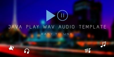 Java Audio Player Template