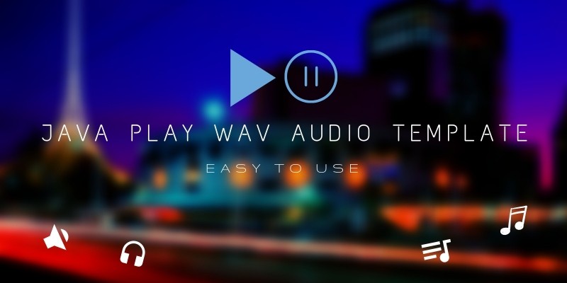Java Audio Player Template