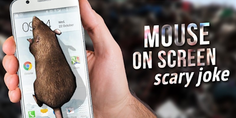 Mouse on Screen Scary Prank - Android App