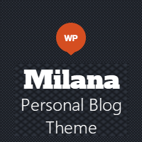 Milana - Personal WordPress Blog Theme