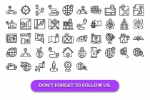 400 Map and Navigation Isolated Vector Icons Screenshot 2