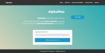 Alphamax PHP Script Screenshot 1