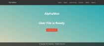 Alphamax PHP Script Screenshot 6