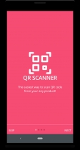 QR And Barcode Scanner - Android Template Screenshot 1