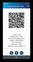 QR And Barcode Scanner - Android Template Screenshot 6