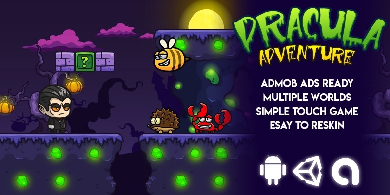 Dracula Adventure Complete Unity Game