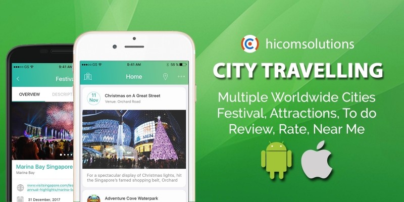 City Travelling Information Android App