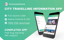 City Travelling Information iOS App Screenshot 1