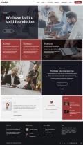 Redfish -Modern Business WordPress Theme Screenshot 1