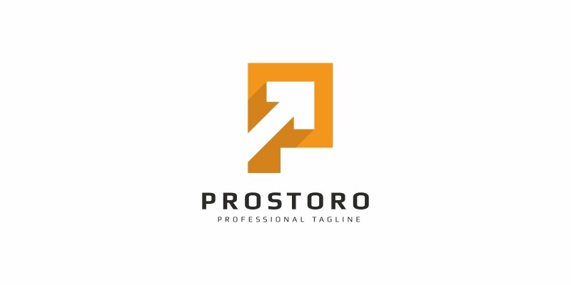 Prostoro P Letter Logo