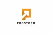 Prostoro P Letter Logo Screenshot 1