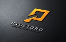 Prostoro P Letter Logo Screenshot 3
