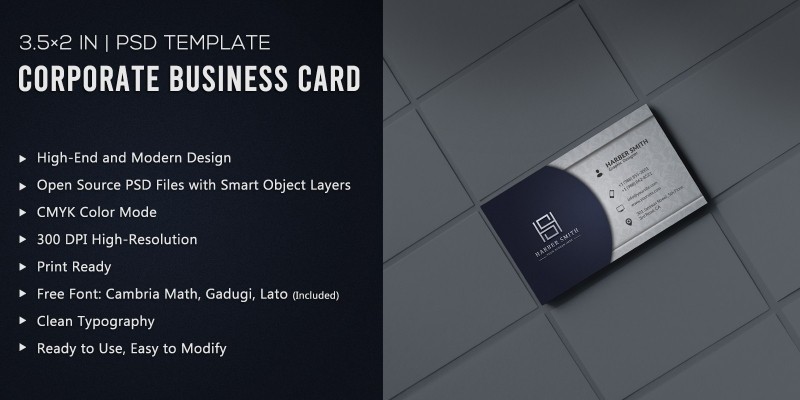 Luxury - Corporate Business Card