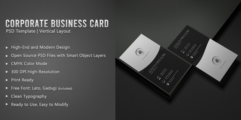 Creative Corporate Business Card