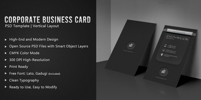 Creative Corporate Business Card