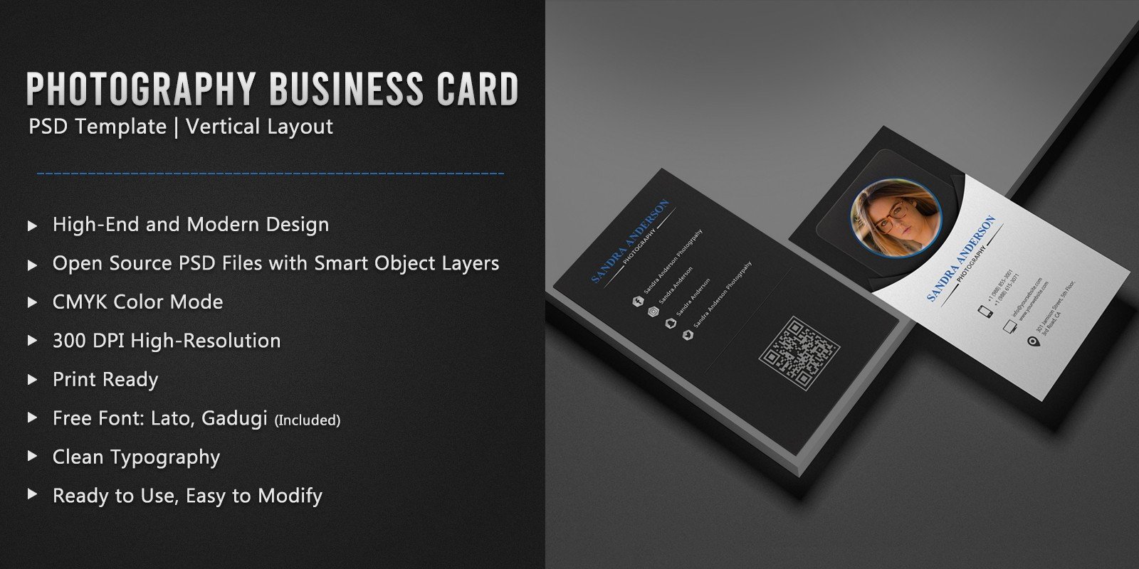Photography Corporate Business Card By Pixime Codester