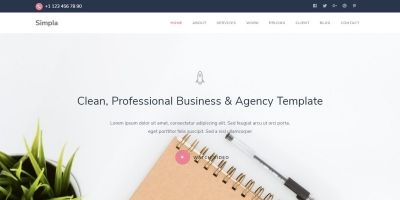 Simpla - Business And Agency Template