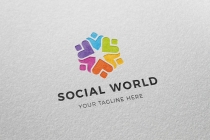 Social World Logo Screenshot 1