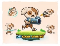 Dogie 2D Game Sprites Screenshot 1