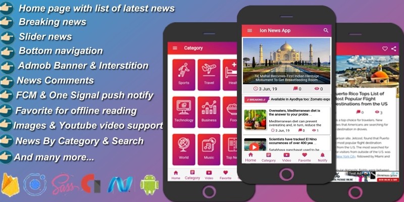 Ion News - A Ionic News App With Asp.Net Mvc