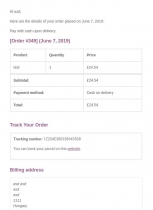 WooCommerce Shipping Tracker Plugin Screenshot 1