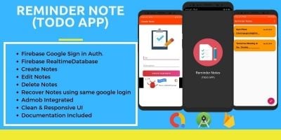 Reminder Notes - Android Source Code