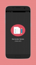 Reminder Notes - Android Source Code Screenshot 2
