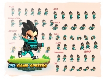 George 2D Game Sprites Screenshot 2