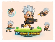 Allan 2D Game Character Sprites Screenshot 1