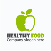 Healthy Food Logo Template
