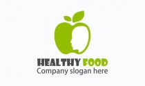 Healthy Food Logo Template Screenshot 1