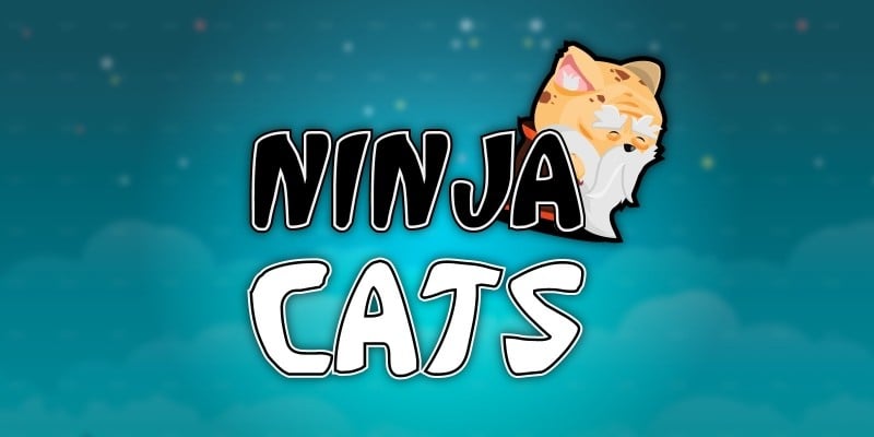 Ninja Cats 2D Game Character Set