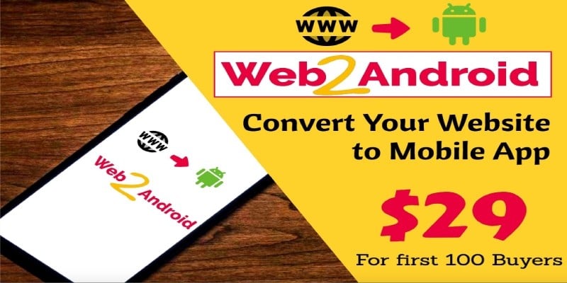 Web2Android - Convert Your Website To Mobile App