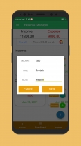 Expense Manager - Android Source Code Screenshot 6