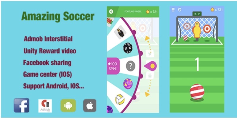 Amazing Soccer Game - Unity Game Template 