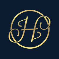 Letter H - luxury logo