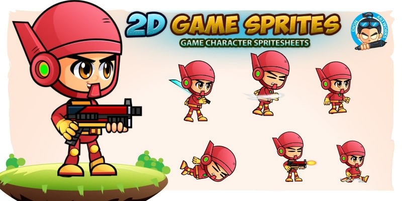 RJ001 2D Game Sprites