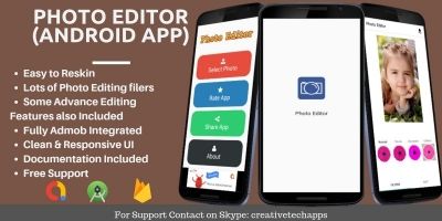 Photo Editor Lite - Android App Source Code