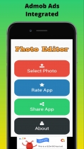 Photo Editor Lite - Android App Source Code Screenshot 2