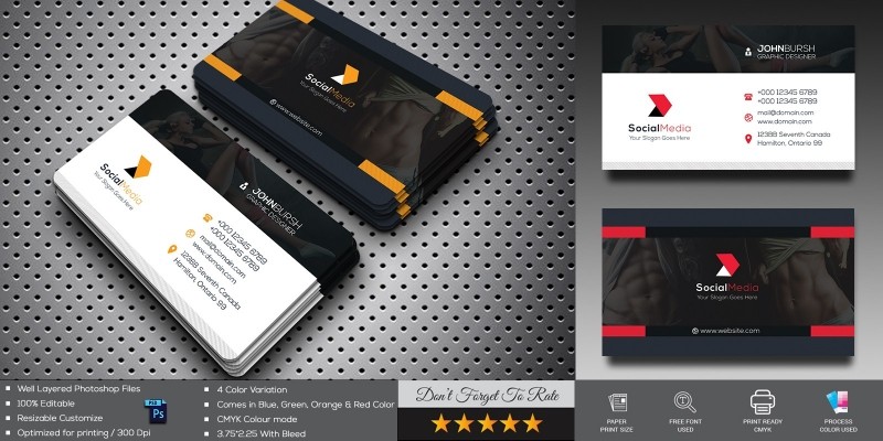 Corporate Business Card Bundle