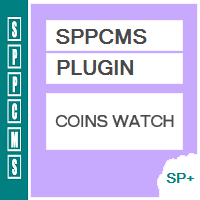Coins Watch - SPPCMS Plugin
