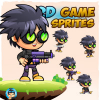 Jeepoy 2D Game Character Sprites