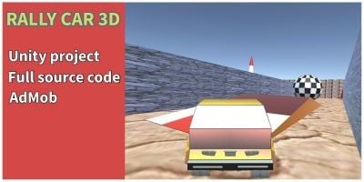 Rally Car 3D - Unity Game