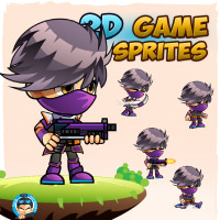 Assassin 2Game Character Sprites