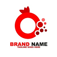 Pomegranate Logo Template