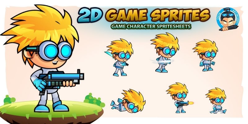 Henry 2D Game Sprites