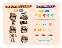Rusty 2D Game Sprites Screenshot 3