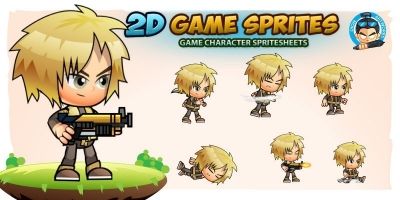 Manuel 2D Game Sprites